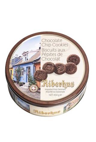 Kelsen Riberhus Chocolate Chip Cookies, 454 гр