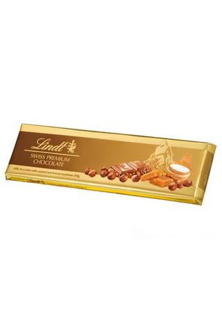Gold Bar Milk Caramel Hazelnut, 300 гр