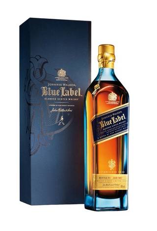 Johnnie Walker Blue Label Купажированный Шотландский Виски, 0,7 Л