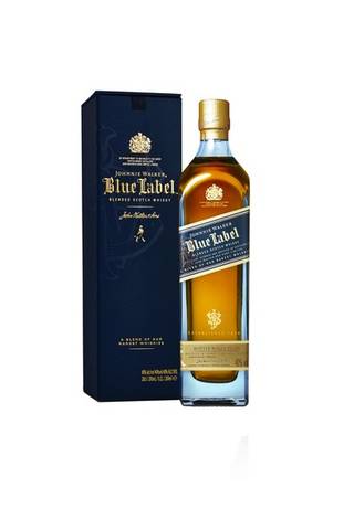 Johnnie Walker Blue Label Купажированный Шотландский Виски, 0,2 Л