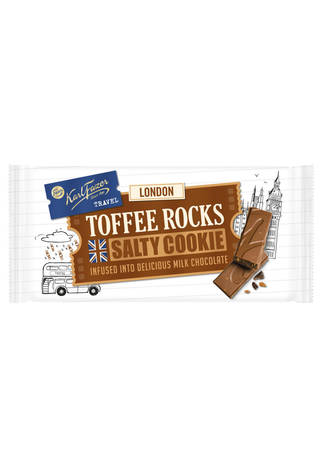 Travel Toffee Rocks Salty Cookie, 130 гр