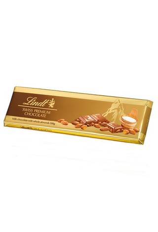 Gold Bar Milk Almond, 300 гр.
